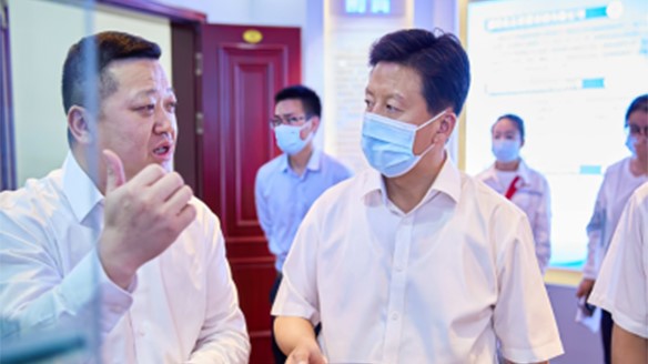 哈密市委書記孫濤到新疆湘晟考察調研 哈密市委書記孫濤到新疆湘晟考察調研